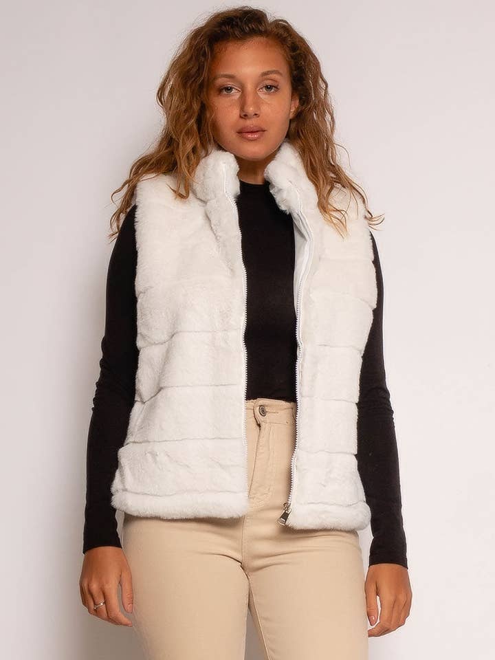 LIL' MOON - Wholesale Outerwear Vest - Women's - Vest #25511738