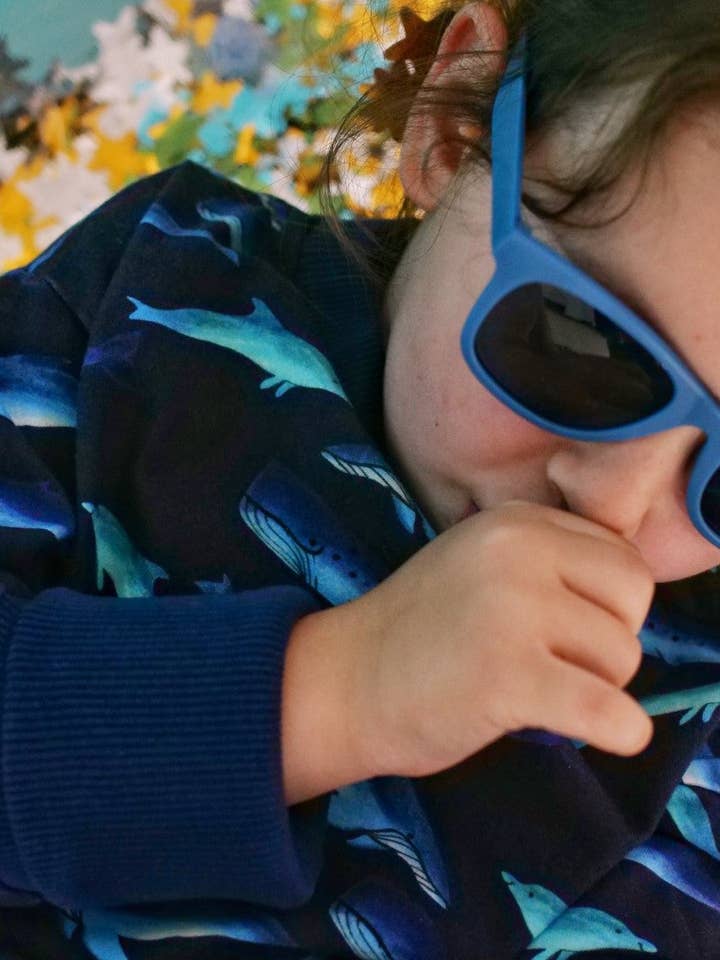 Felpa Cetacean evolving per la vendita all'ingrosso da parte di Petites Menottes