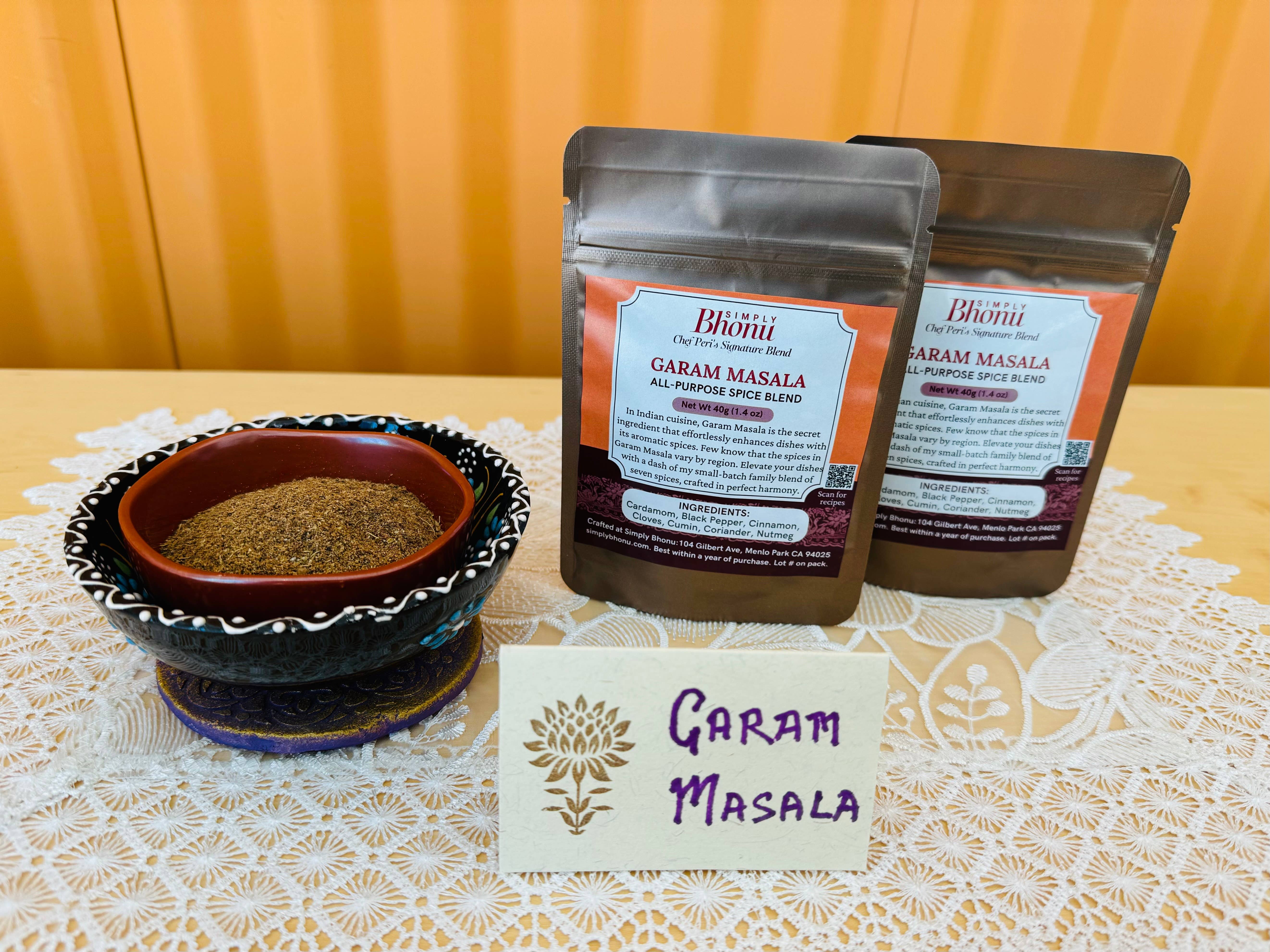 Simply Bhonu - Wholesale Dried Spice Mix - Garam Masala Spice Blend1