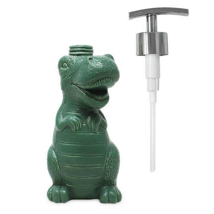Isaac Jacobs International - Wholesale Soap Dispenser - Isaac Jacobs Ceramic Dinosaur Liquid Soap/Lotion Pump1