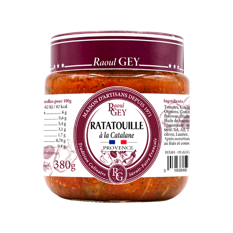 Maison RGEY - Wholesale Dip - Catalan Ratatouille 37cl - Raoul Gey - 51840
