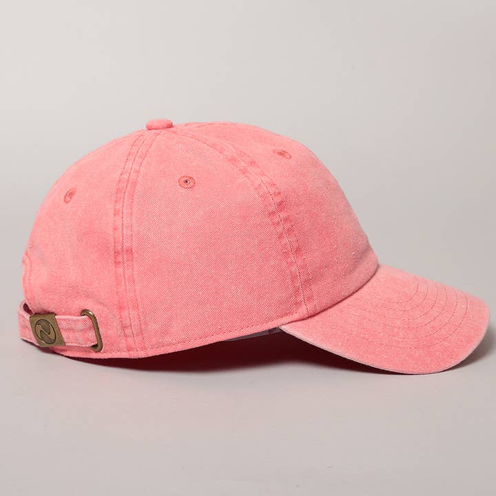 Fashion City - Wholesale Baseball Cap - Unisex - Pigment Dyed Cotton Baseball Dad Cap