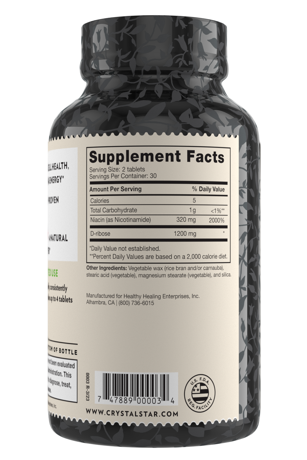 Crystal Star - Wholesale Oral Supplement/Vitamin - NAD+ Tablets2