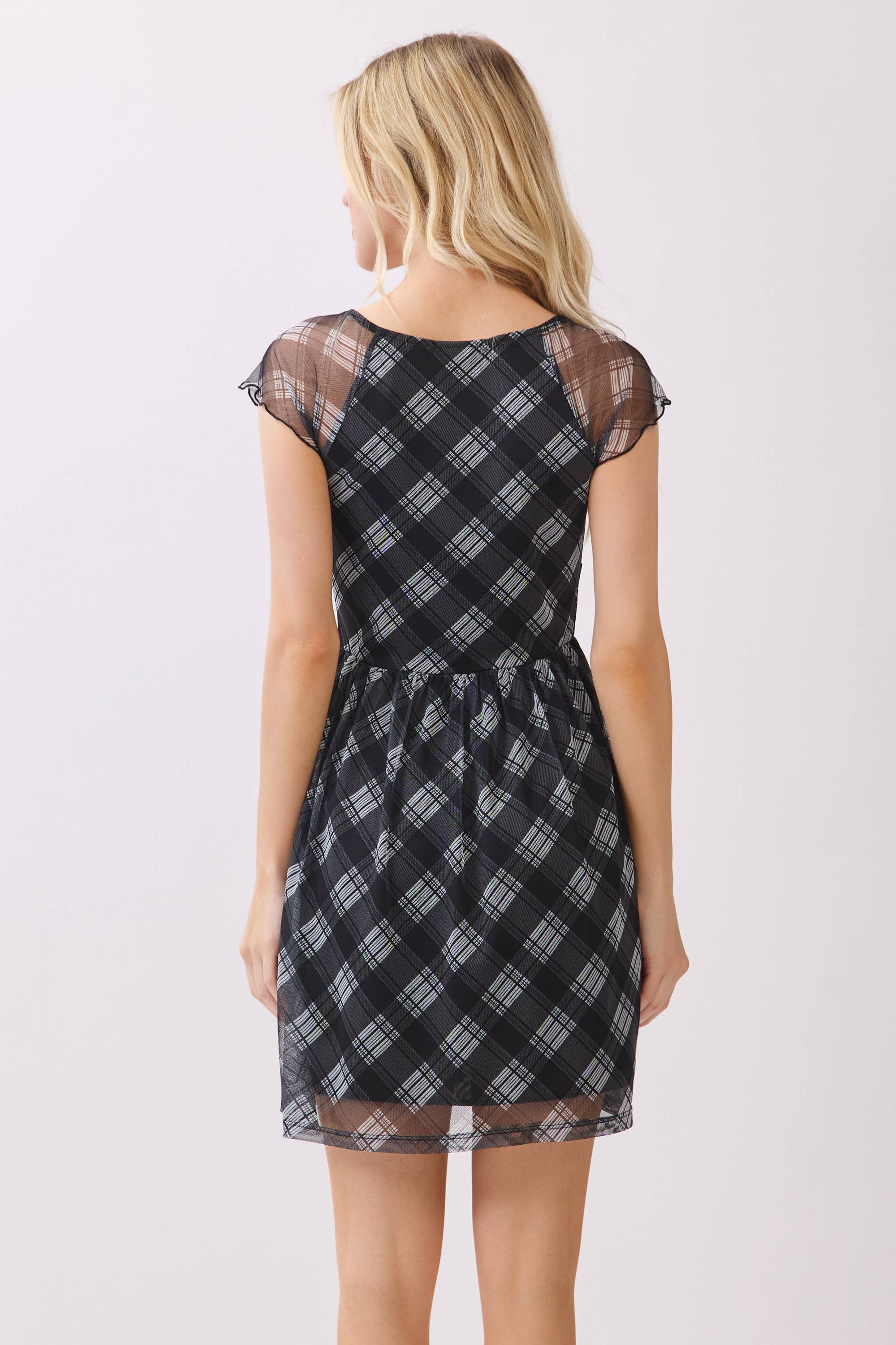 Heart & Hips – Engroshandel Kjole - Dame – LD56650P - SWEETHEART NK FLARE MINI KJOLE6