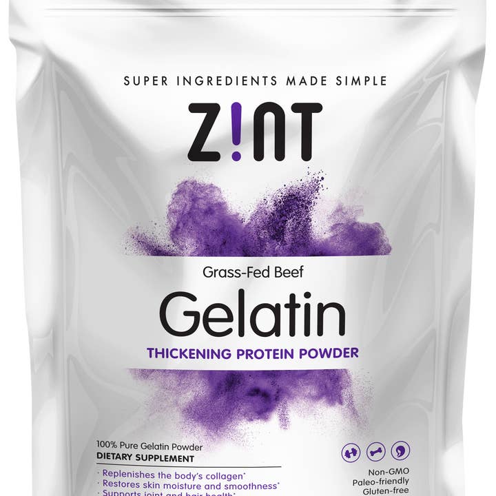 Beef Gelatin Powder (16 oz) for wholesale by Zint Nutrition
