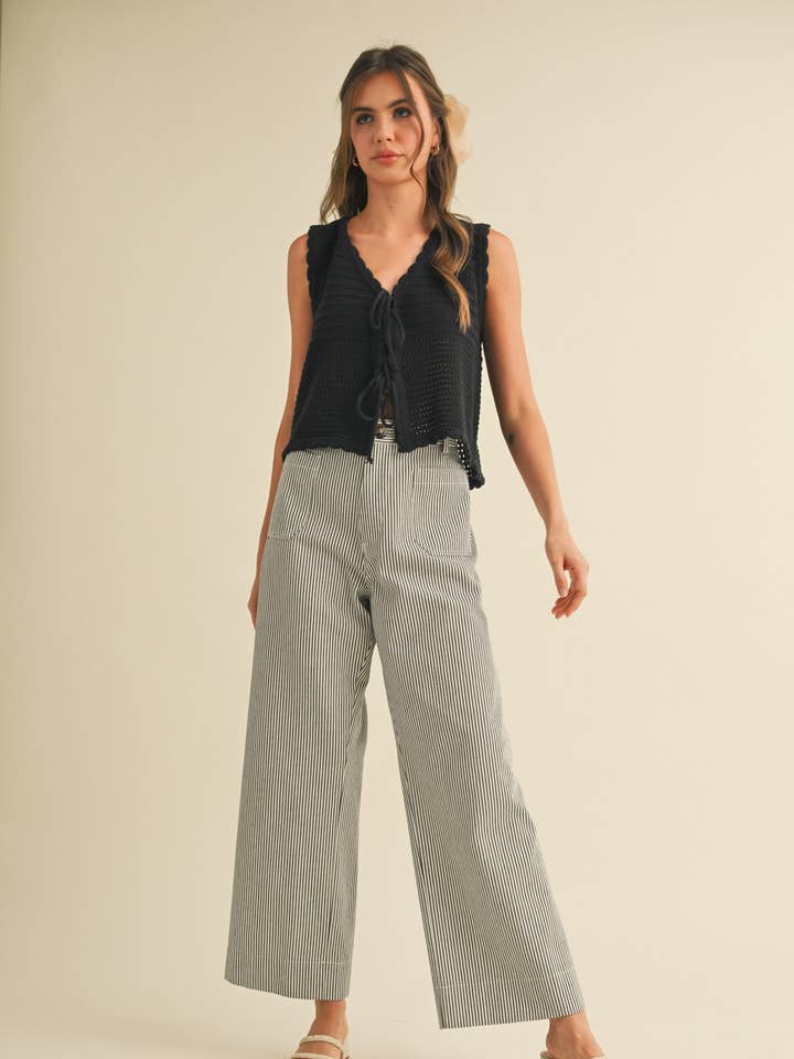 &MERCI – wholesale Tröjväst – Dam – TIE FRONT TRÖJVÄST MSW1087211