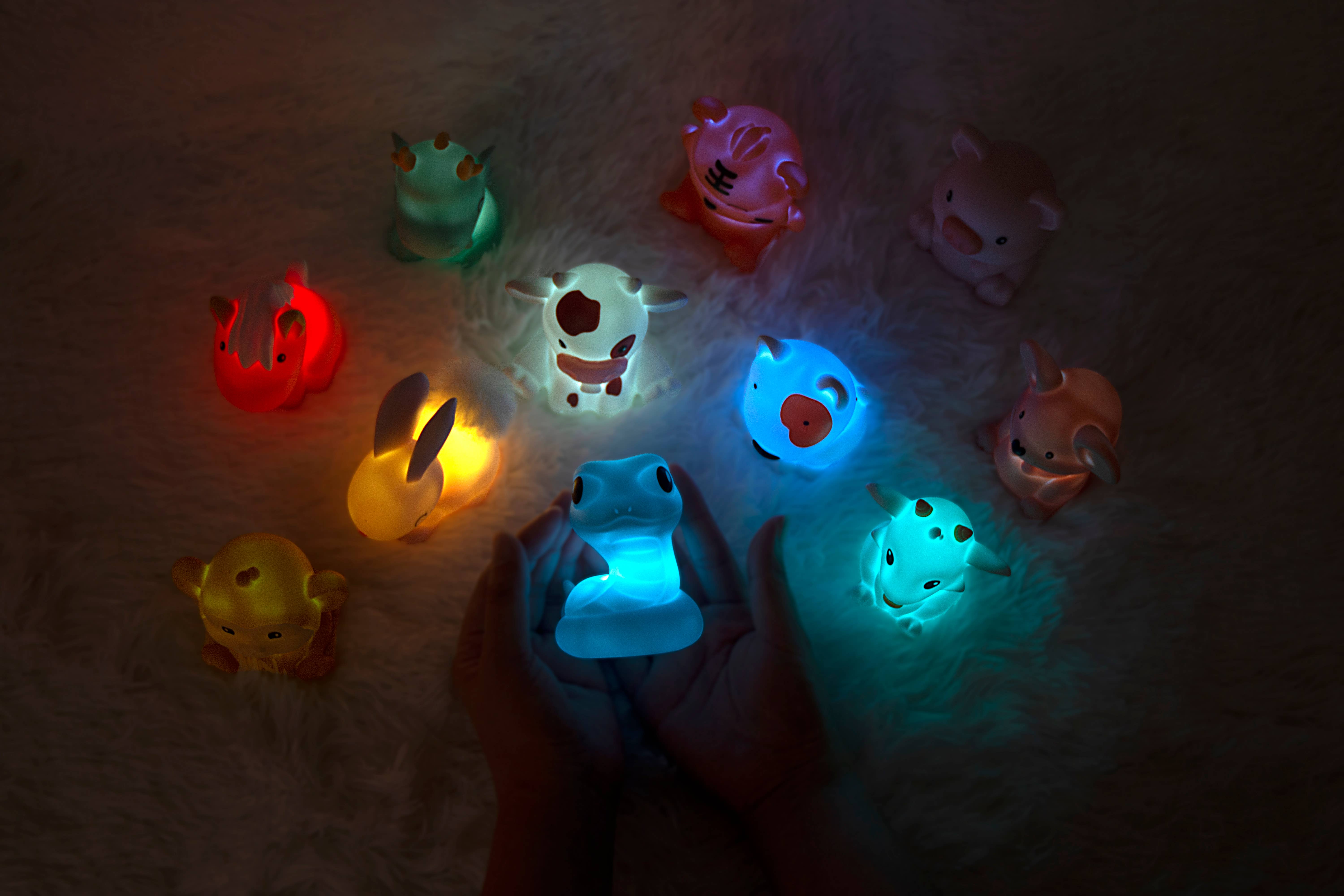 Kontiki - Wholesale Night Light - Kids & Baby - 24 Mini Chinese Zodiac Signs Night Lights - DHINK8