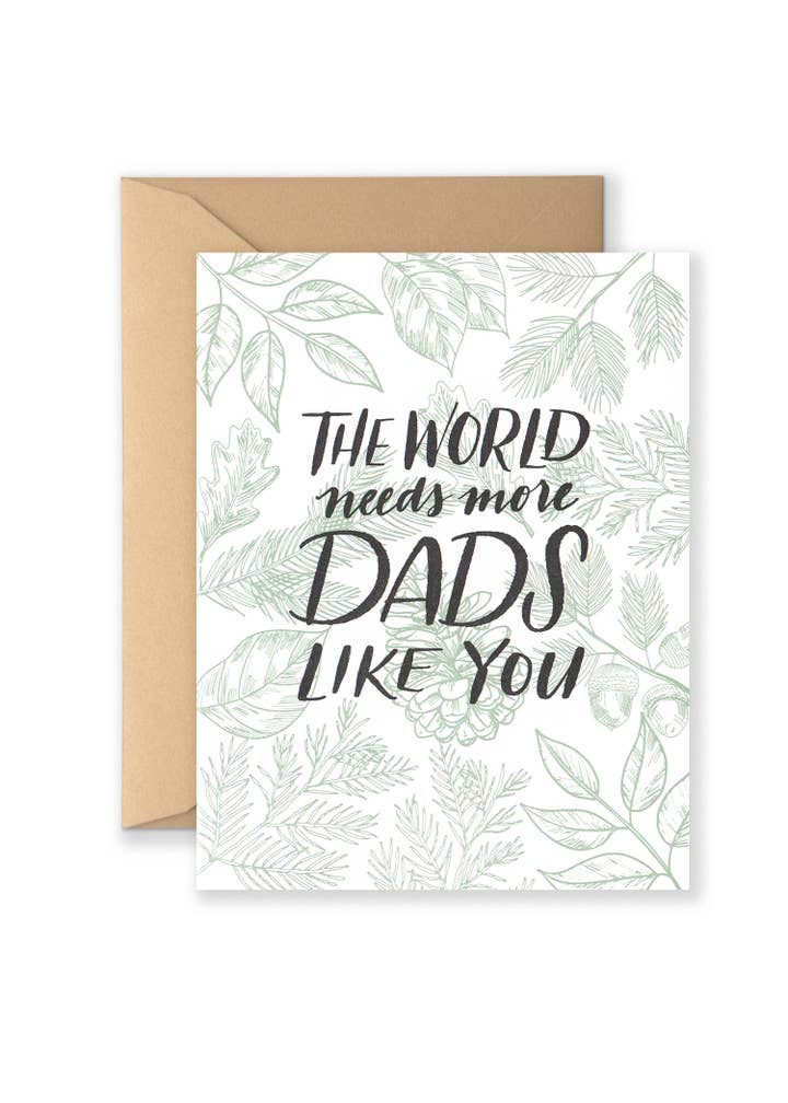Lionheart Prints - Wholesale Father's Day Card - More Dads Like You Greeting Card0