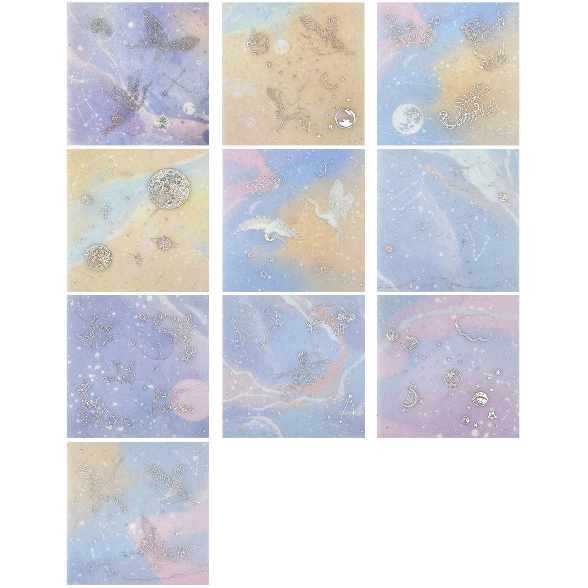 Wrapables.com - Wholesale Washi Tape - Wrapables Decorative Gold Foil Washi Tape and Sticker Set69