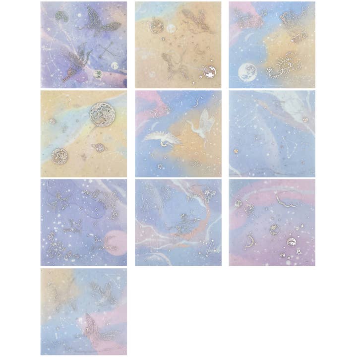 Wrapables.com - Wholesale Washi Tape - Wrapables Decorative Gold Foil Washi Tape and Sticker Set69