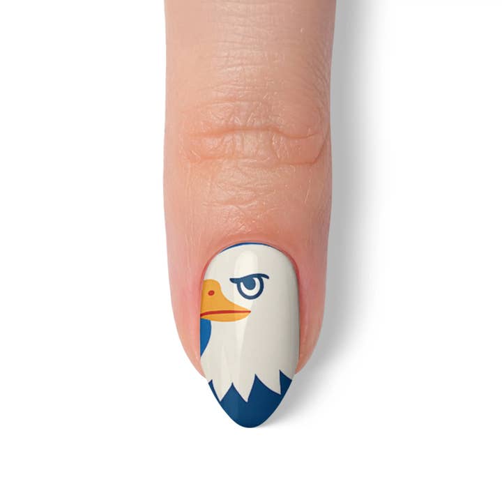 FYNE BODY - Wholesale Press-on/fake nails - Retro Drip 4th of July Press-On Nails11