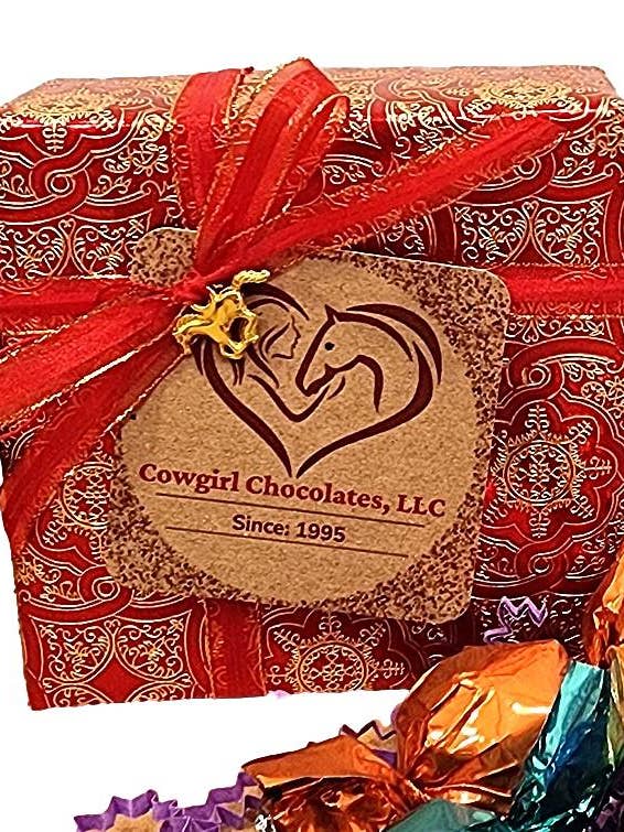 Serie Medallón Envoltura - 1/2 libra para venta al por mayor de Cowgirl Chocolates