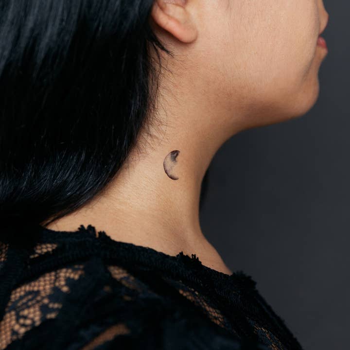 Tattly - Wholesale Temporary Tattoo - Moon Phases Tattoo Pair