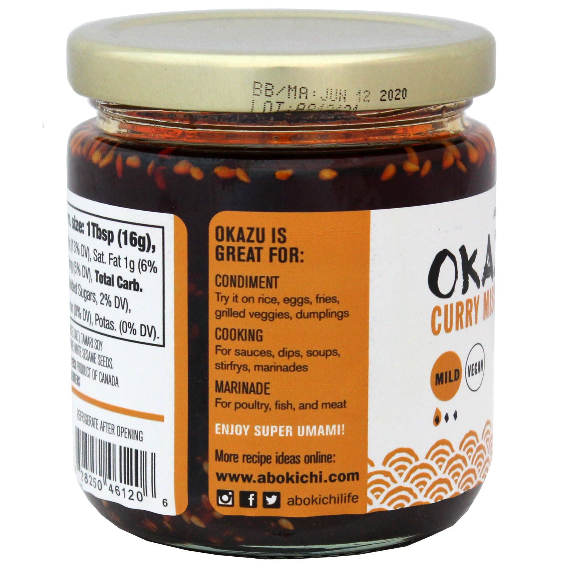 M5 Corporation - Wholesale Sauce - Curry Miso - 8oz (230ml)2