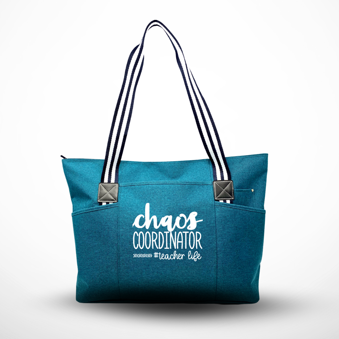 Brooke & Jess Designs – Sacola - Mulher por atacado – Saco de Compras para Professores - Vários estilos, tamanhos e cores9