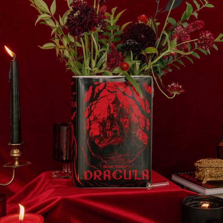 Steel Mill and Co. - Wholesale Vase - Large Book Vase, Dracula1