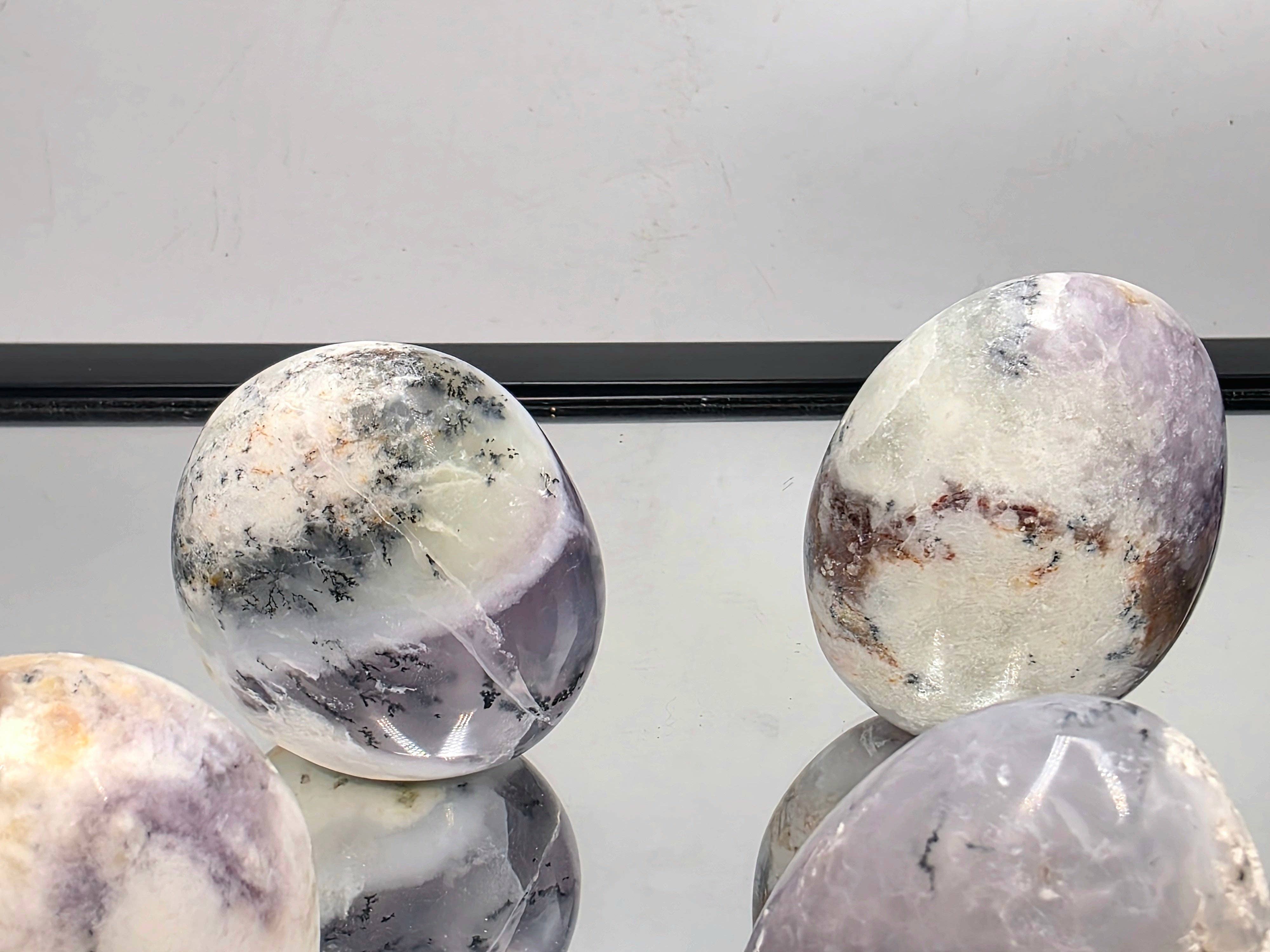 Distinction Crystals - Wholesale Spiritual Stone/Crystal - Small Violet Merlinite Opal Crystal Freeforms1