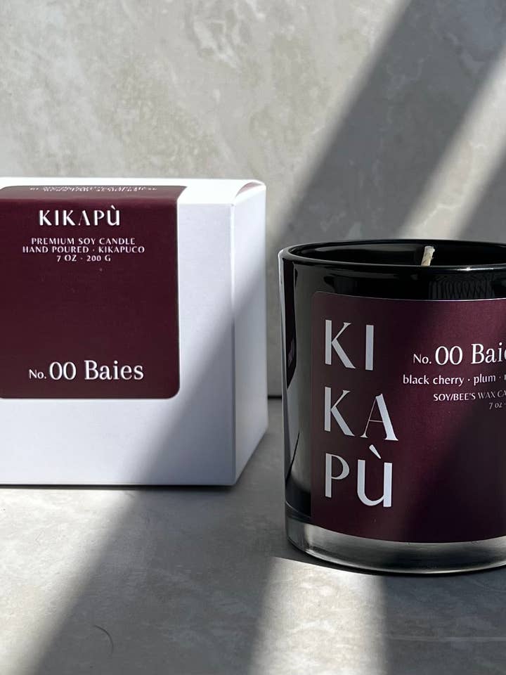 No. 00 Baies | Soy Candle for wholesale by KIKAPU