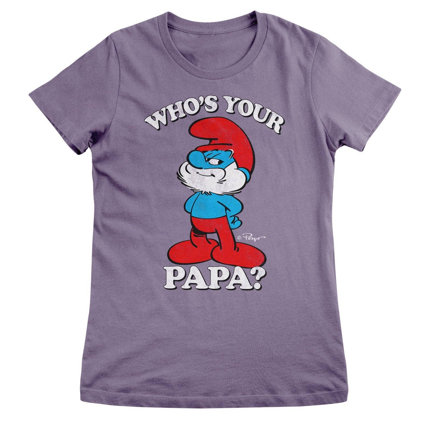 Hybris Production AB - Vente T-shirt sérigraphié – enfant - Qui est ton papa ? T-shirt pour femme2