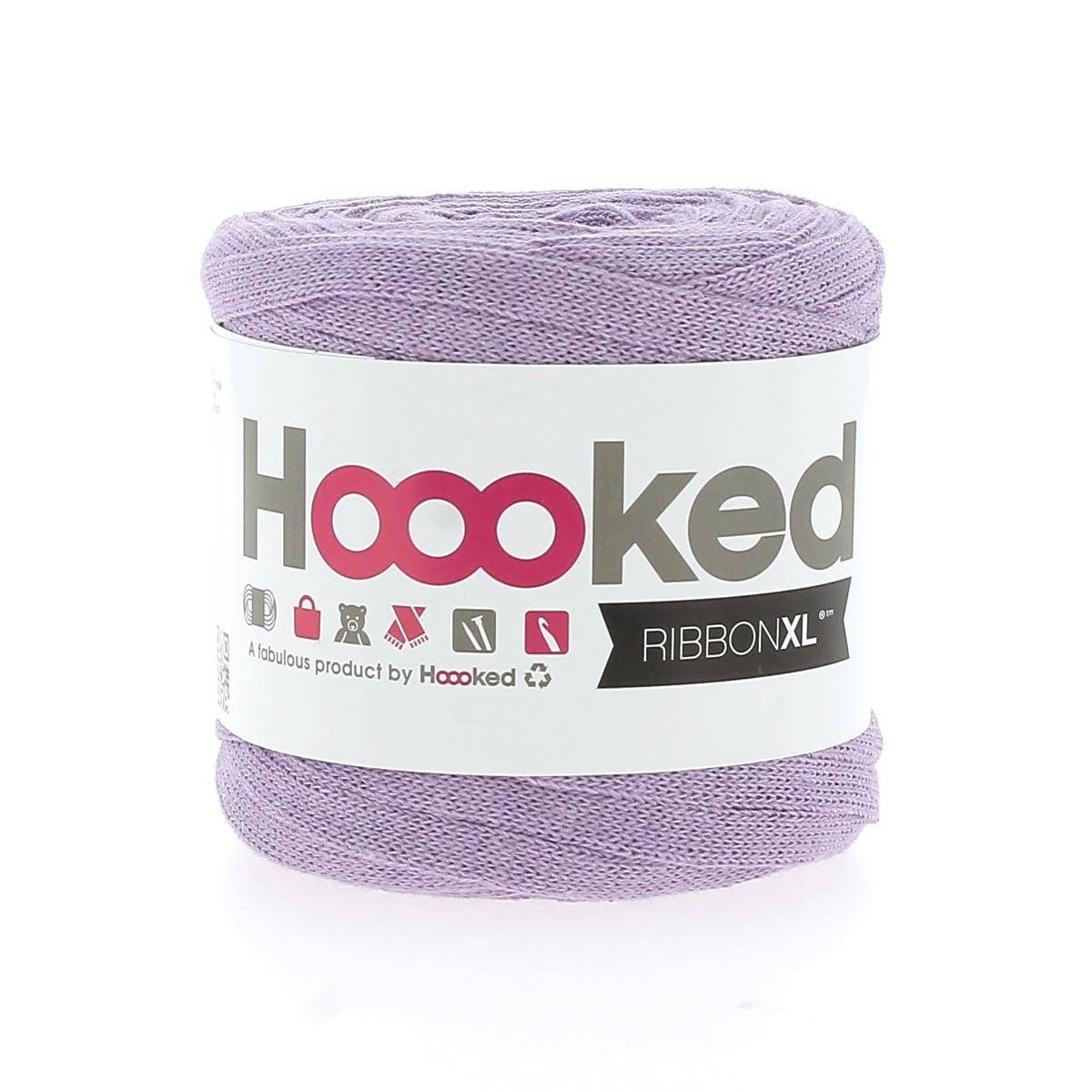 Hoooked Yarns - Vendita all'ingrosso Lana - Filo di tessuto riciclato Ribbon XL 125 g47