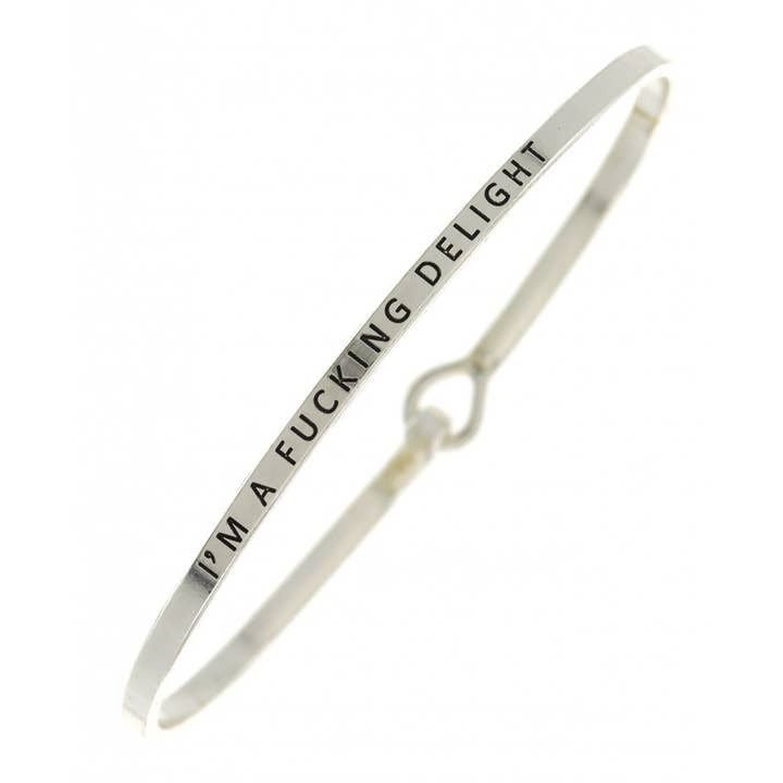 FR3950 Jag är en jävla härlighet_3mm inspirerad meddelandearmring för wholesale av 0011 PREMIERE