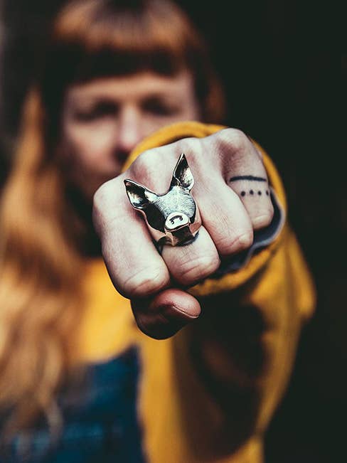 Anillo Pig para venta al por mayor de PrettyUgly