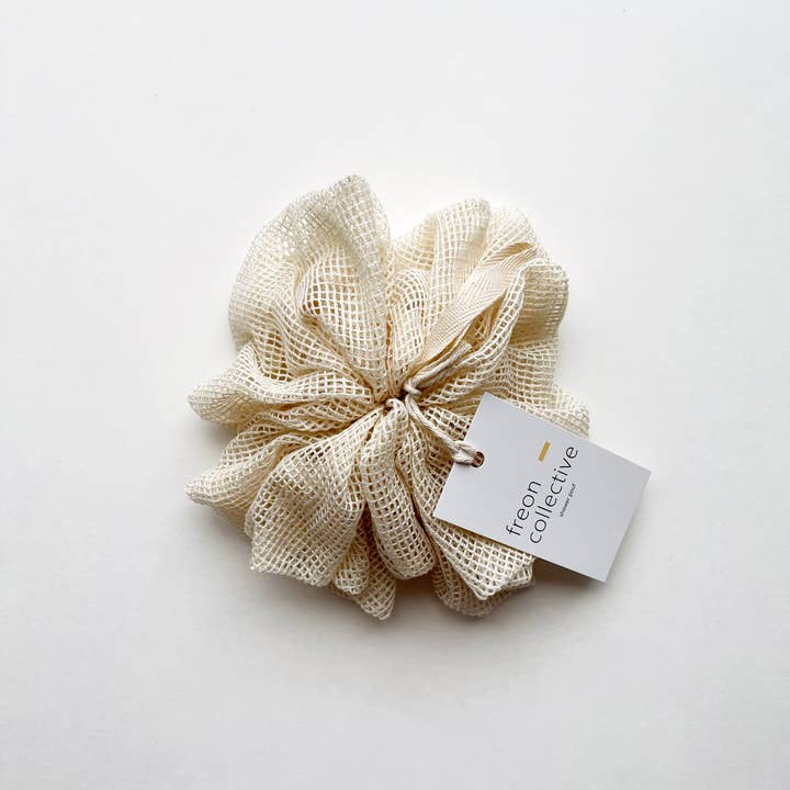 Freon Collective - Wholesale Bath Pouf/Sponge - Organic Cotton Shower Pouf