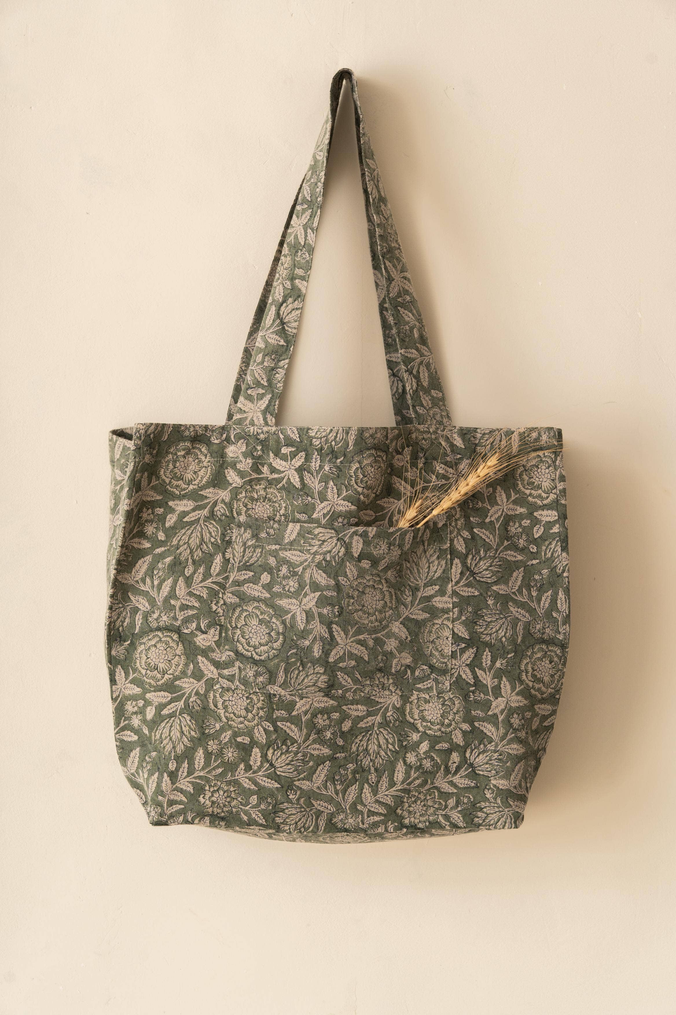 Linen Rio Tote Bag for wholesale on Faire