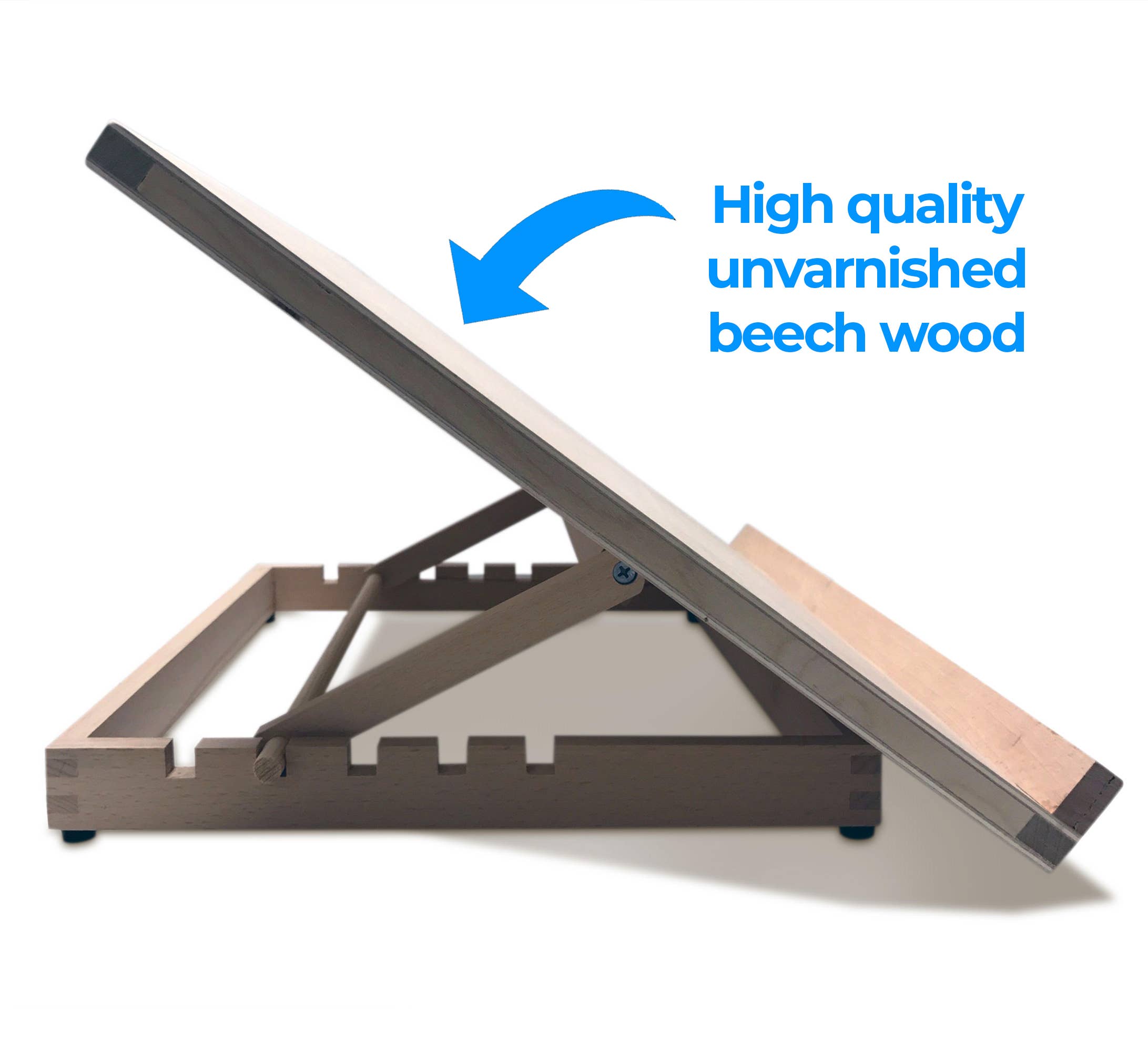 Zieler - Vente Chevalets - Chevalet de table en bois A3 avec étui de protection4