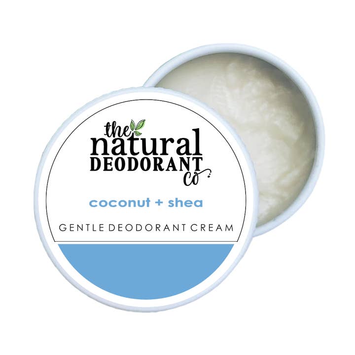 Creme Desodorante Suave Coco+Karité (sem perfume) 10g Mini por atacado de The Natural Deodorant Co.
