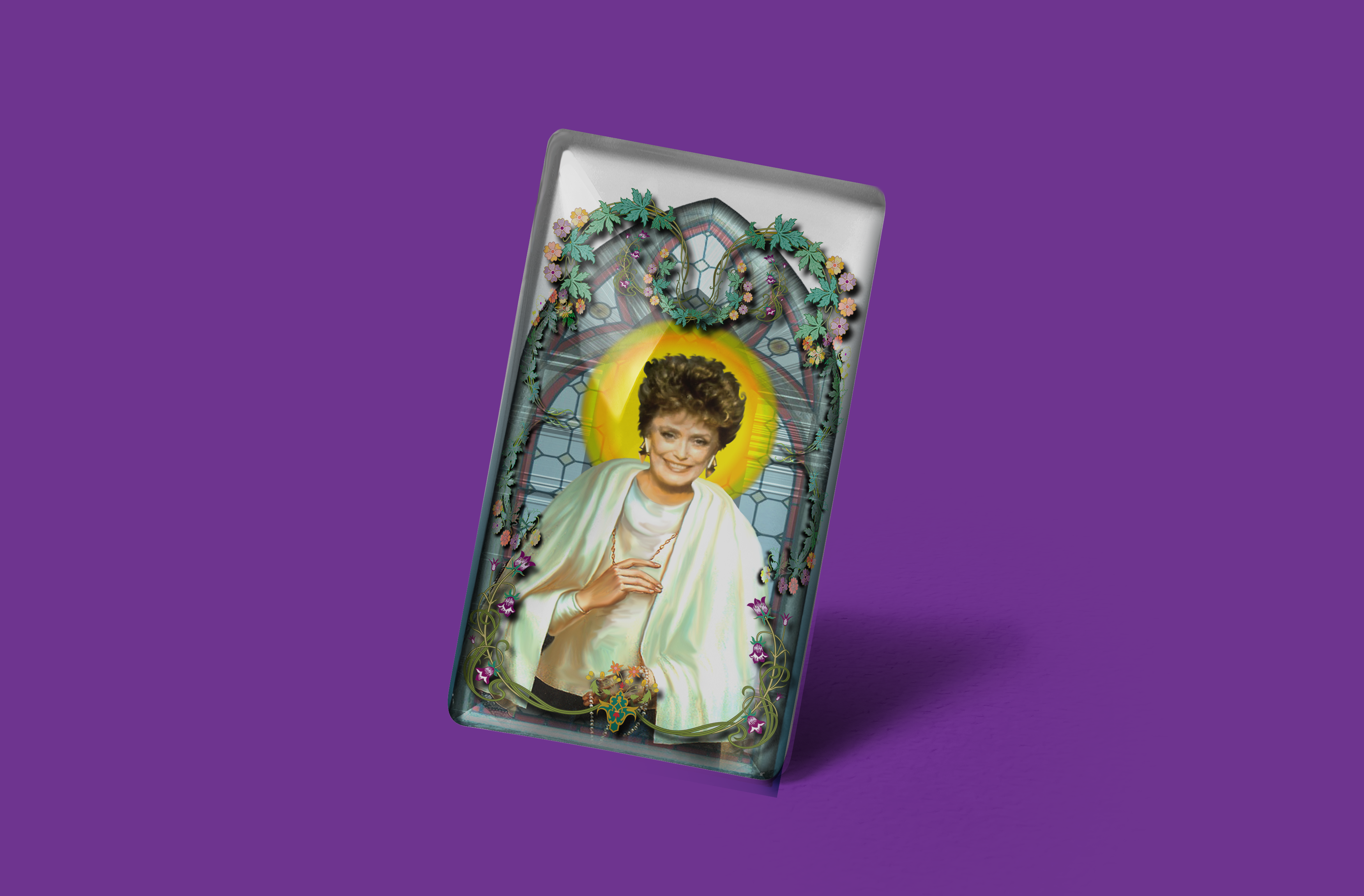 Calm Down Caren - Wholesale Magnet - Blanche Devereaux Celebrity Prayer Design Magnet0
