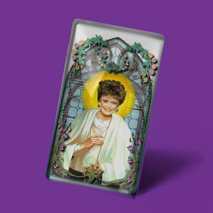 Blanche Devereaux Promi-Gebetsdesign-Magnet für den Großhandel von Calm Down Caren