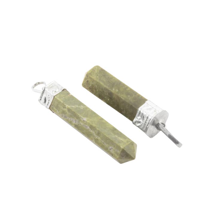 Quasar Gems USA - Wholesale Individuele bedel/hanger - Hangertjes met natuurlijke edelstenen aan potloodkettingen1