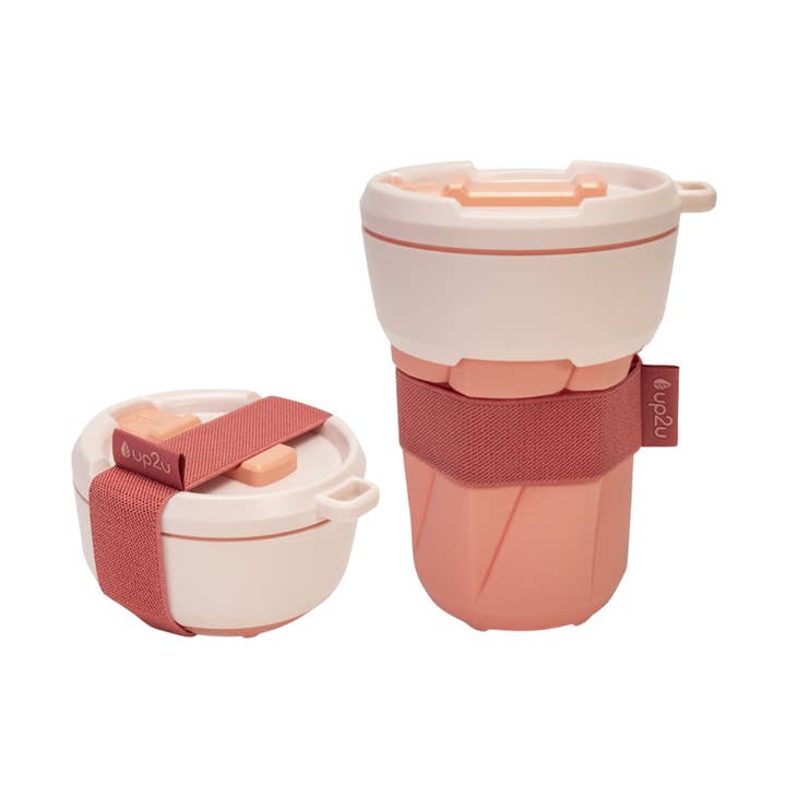 muC My Useful Cup® Blossom - foldable reusable mug - 350ml for wholesale by up2u