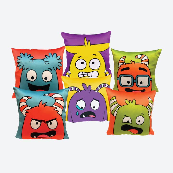 Pack de Almohadas de Emociones (2 Grandes, 2 Medianas, 2 Pequeñas) para venta al por mayor de Open The Joy