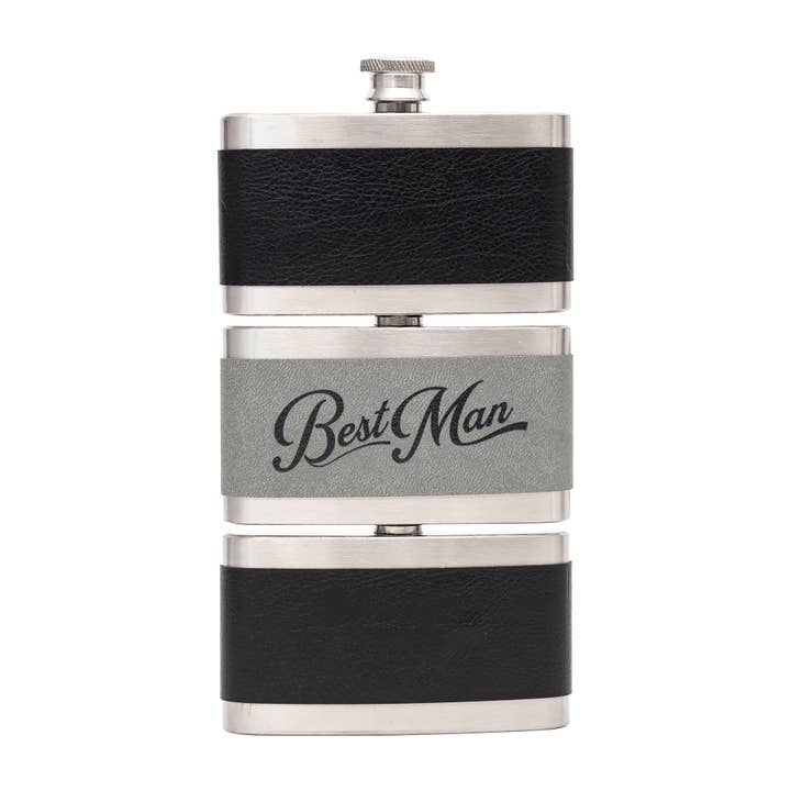 Mad Man - Wholesale Flask - Wedding Flask - Best Man