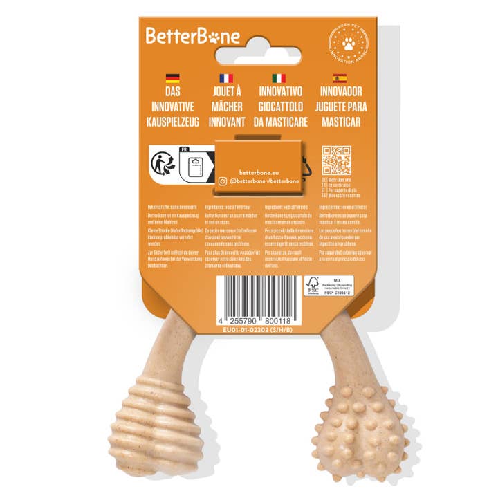 BetterBone – Großhandel Haustier-Kauspielzeug – Hund – DACH - Single: BetterBone / Small / Hard / Beef (SHB)7