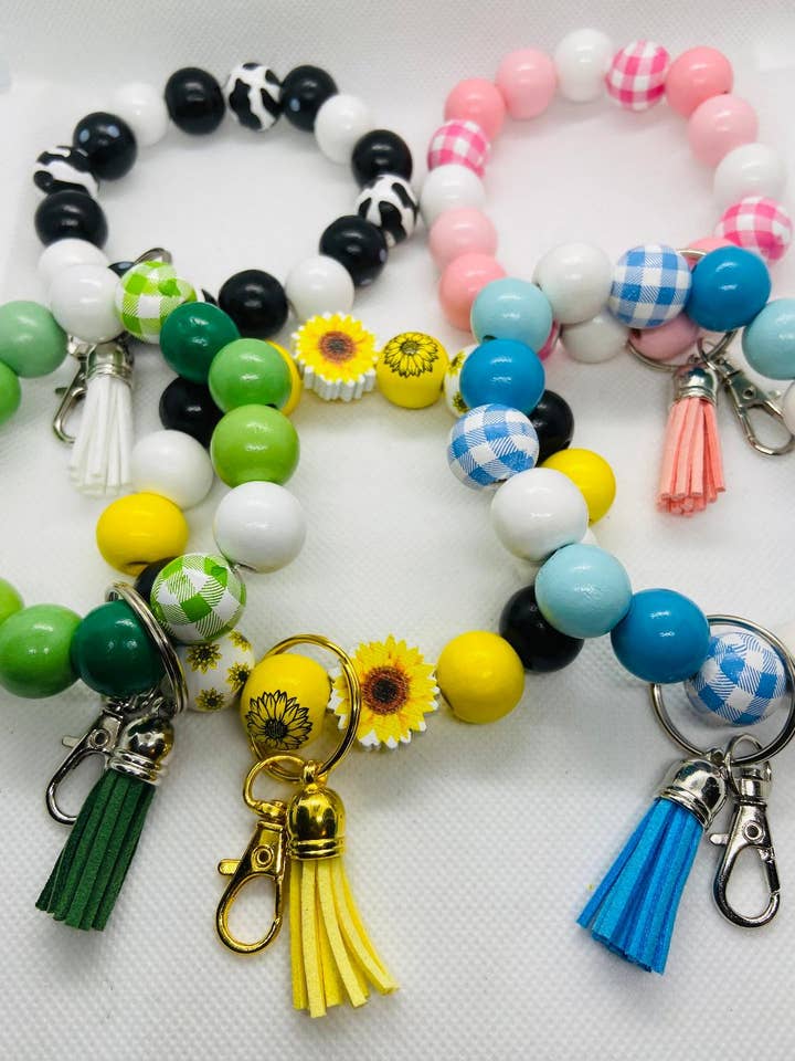 Beaded nøglering sæt for engroshandel hos Made By Zarah