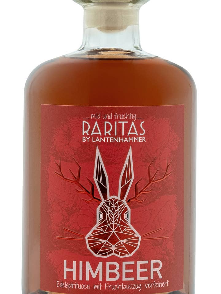 RARITAS Raspberry 32% vol. 0.5 ltr. Fine Spirit for wholesale by Raritas