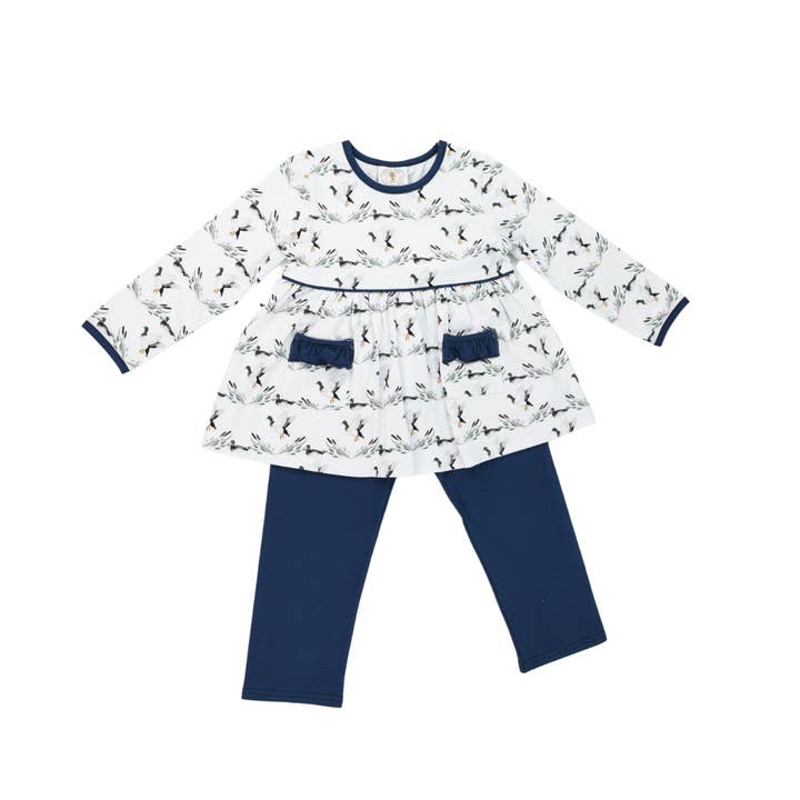 Conjunto de Leggings Londyn de Patos Educados para venta al por mayor de Cypress Row Childrens