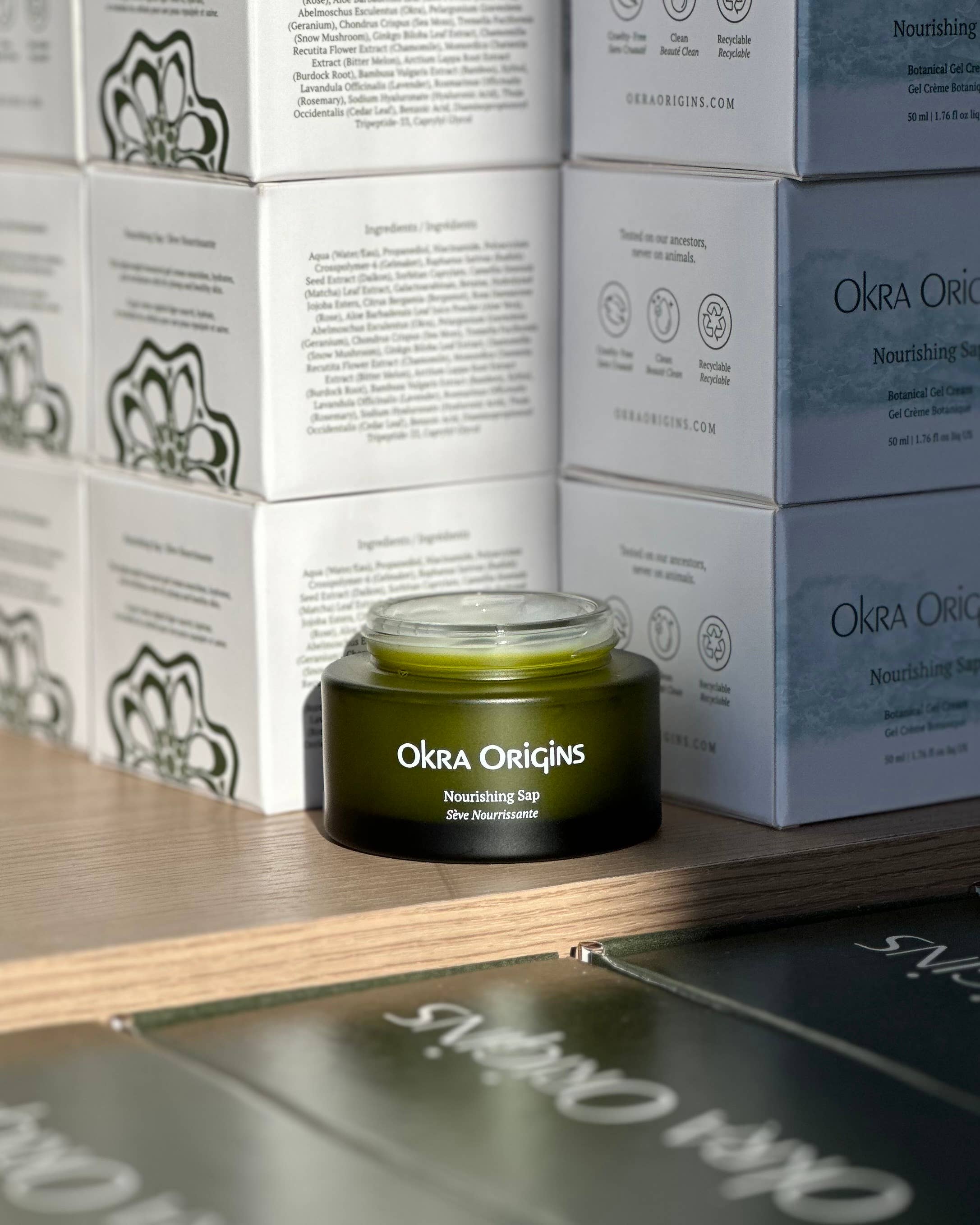 Okra Origins - Wholesale Facial Serum/Concentrate - Nourishing Sap - Natural Antioxidant Serum2