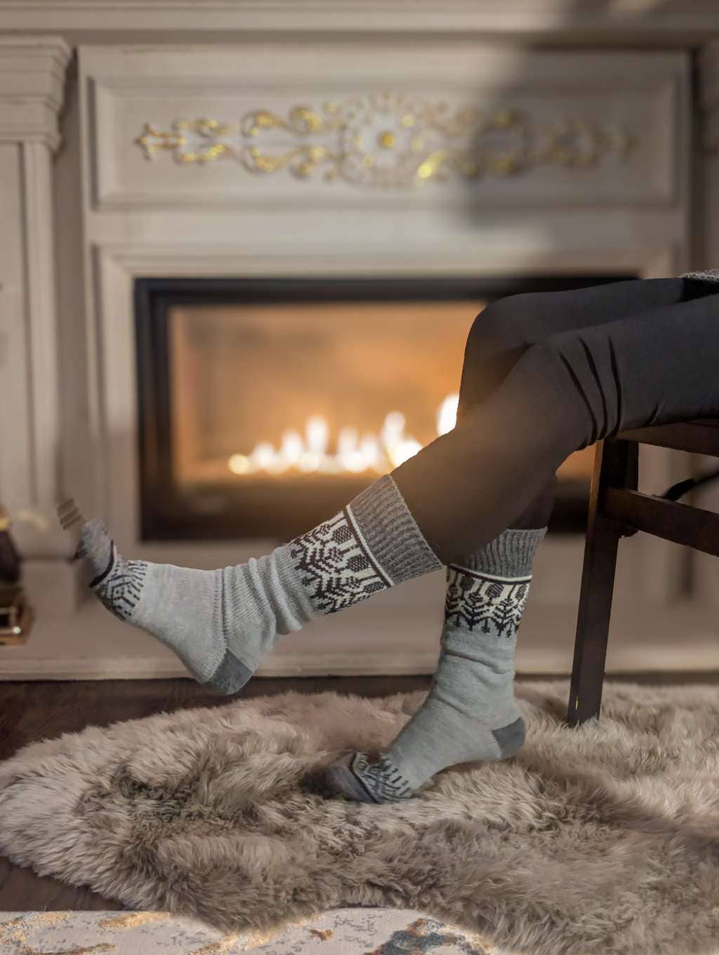 Nordic Wools - Wholesale Socks - Unisex - Nordic Socks Merino Wool in PERFORM™ (Yule - Ash) - Unisex3