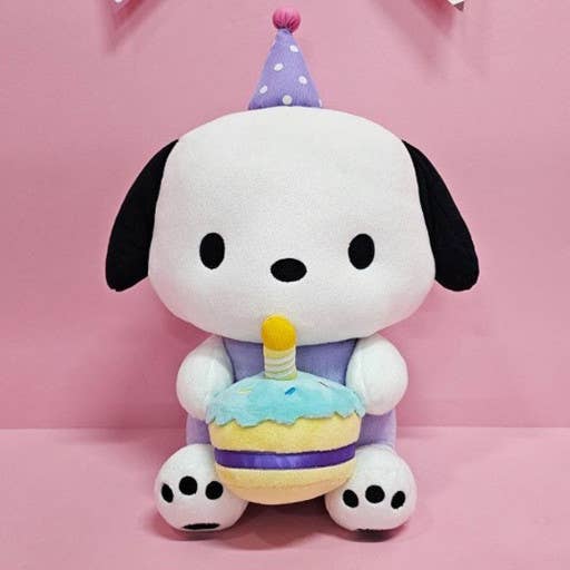 K_Wonderland – wholesale Stuffed/plush toy – Kids & baby – Sanrio Characters Party Hat Cake Plush CelebrationCollection