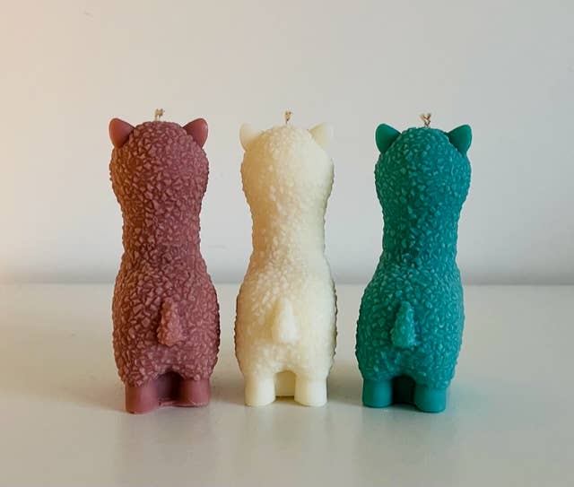 Sweet-Deco Creative - Venta al por mayor Velas de diseño llamativo - Vela de alpaca moldeada a mano3