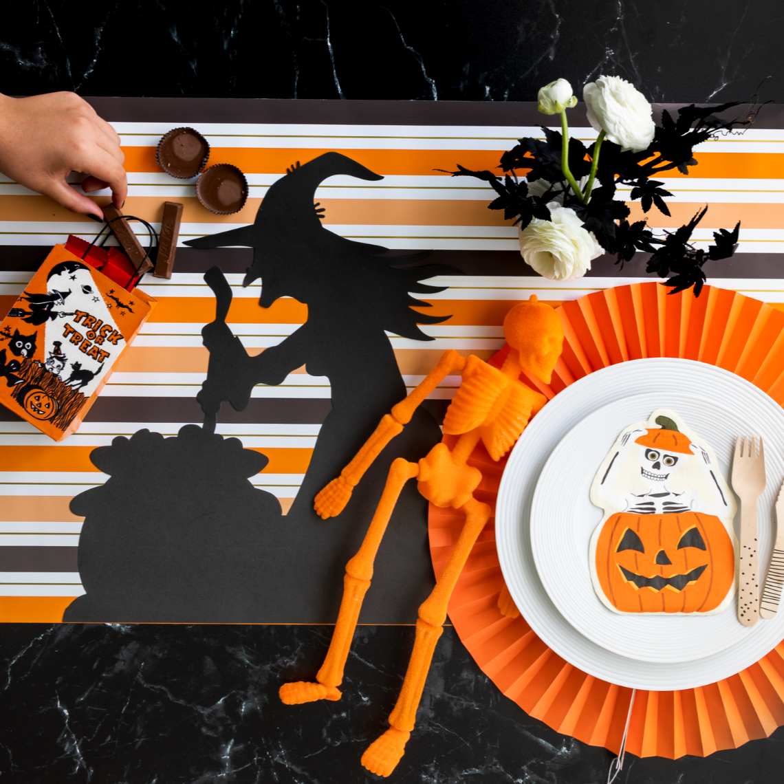 Gatherings by Curated Paperie - Wholesale Disposable Placemat - Witch's Brew Halloween Paper Placemats5