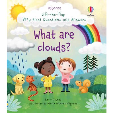 HarperCollins - Wholesale Preschool Book (3-5) - Very First Questions and Answers What are clouds?