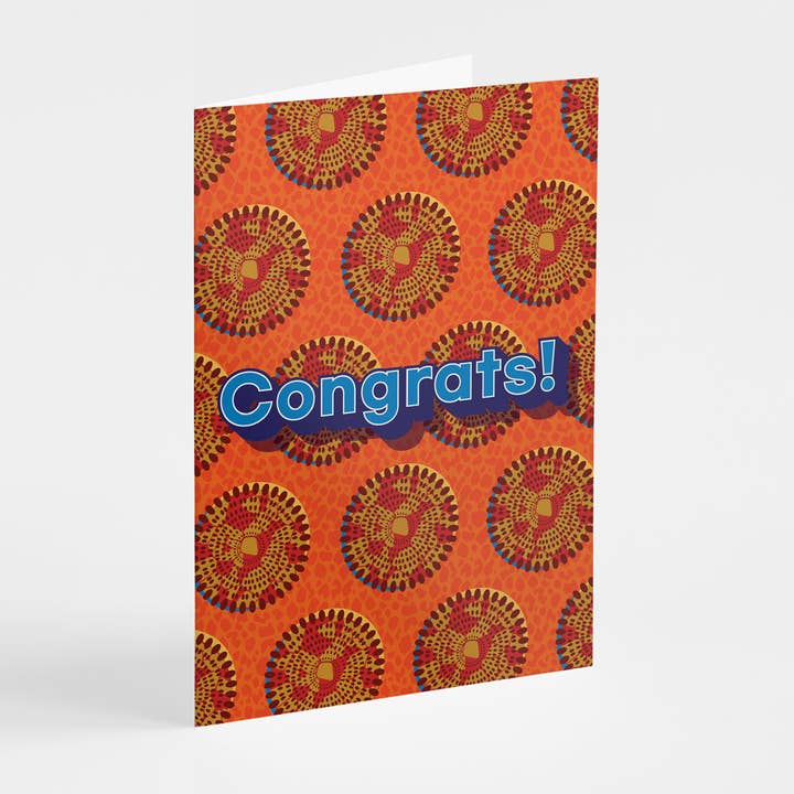 Congrats! - Greeting Card for wholesale by Shaven Raven Designs
