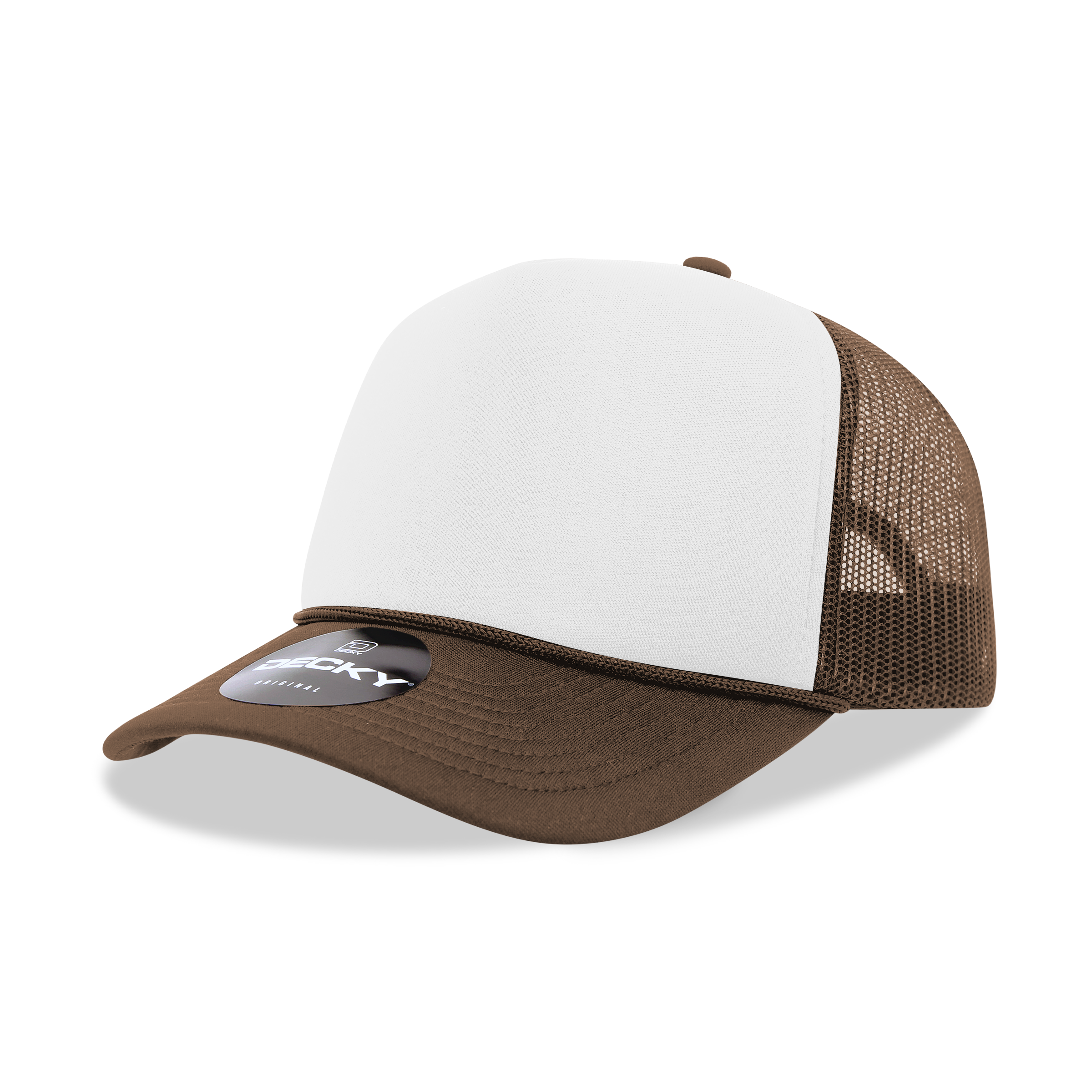 The Park Wholesale - Wholesale Trucker Hat - Unisex - Decky 6025 - Mid Profile, 5 Panel Foam Trucker Hat - 602525