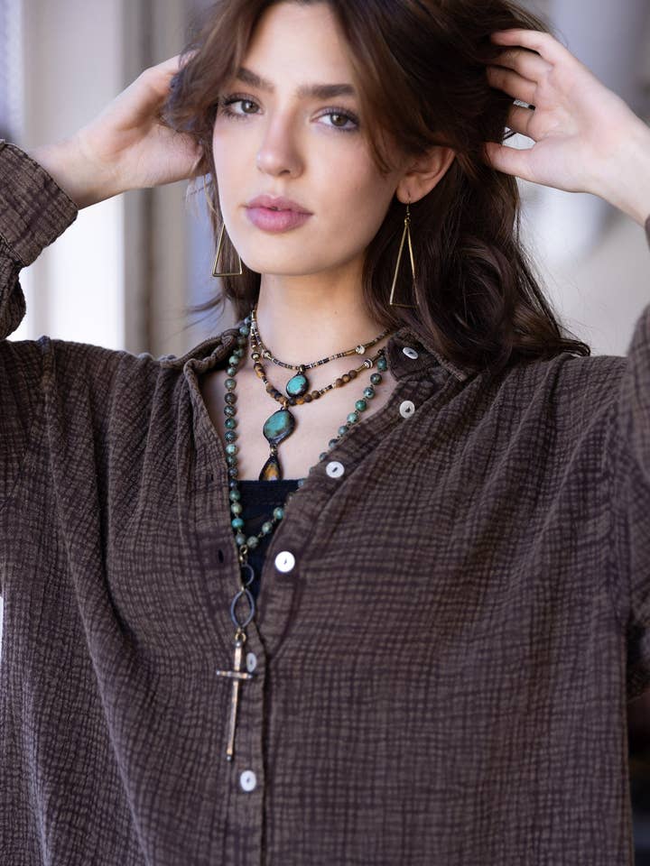 Hallie Necklace for wholesale by Funky Trunk Vintage Designs