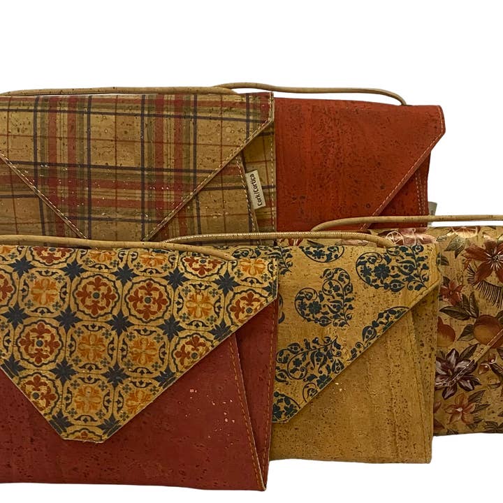 Atelier da Cortiça - Wholesale Crossbody Bag - Women's - Cork Envelope Crossbody Bag1